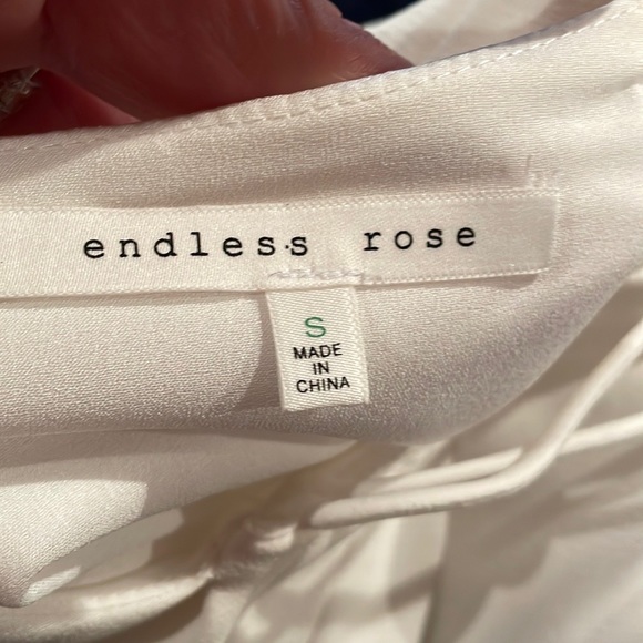 Endless Rose white backless dress size S - Picture 2 of 7